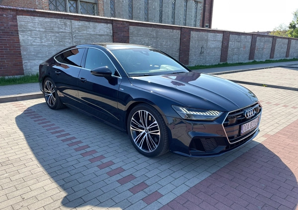 Audi A7 cena 209000 przebieg: 31000, rok produkcji 2019 z Wrocław małe 742